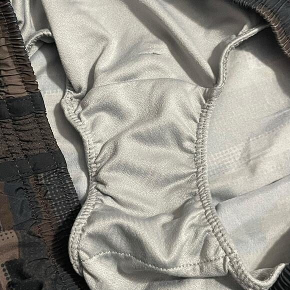 Nike Womens Athletic Shorts Medium Brown Tempo Dri Fit Lined Running Track Short - Picture 10 of 14